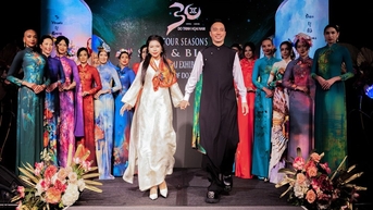 BST Áo dài “Tinh hoa lụa Việt” tỏa sáng tại Taste of Vietnam x VNARP 10 Years