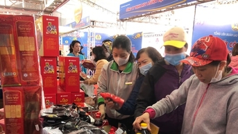 Hà Nội: 2 điểm “Chợ Tết Công đoàn” phục vụ người lao động