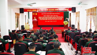 BĐBP Sơn La phát động thi đua tăng tốc, bứt phá