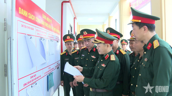 Bộ tư lệnh Quân khu 3 kiểm tra công tác khám tuyển nghĩa vụ quân sự tại Ninh Bình