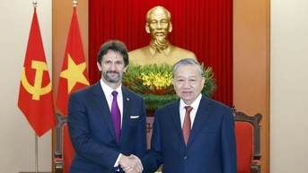 Tổng Bí thư Tô Lâm tiếp Phó Thủ tướng, Bộ trưởng Quốc phòng Slovakia