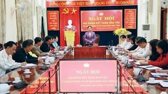 គណៈកម្មាធិការបក្សខេត្តបានរៀបចំទិវាឯកភាពជាតិដ៏អស្ចារ្យ