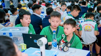 មានទំនុកចិត្តលើការធ្វើដំណើរដើម្បីយកឈ្នះការប្រកួត Stem និង Robotics