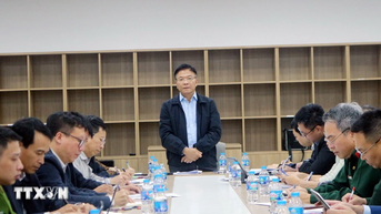 ឧបនាយករដ្ឋមន្ត្រី អញ្ជើញពិនិត្យវឌ្ឍនភាពគម្រោងមន្ទីរពេទ្យ Bach Mai កន្លែង Viet Duc 2