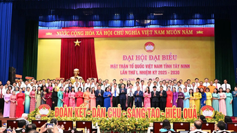 Chung sức, đồng lòng xây dựng Tây Ninh phồn vinh, hạnh phúc