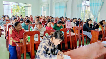 វគ្គបណ្តុះបណ្តាលស្តីពីសមភាពយេនឌ័រ ជូនប្រជាពលរដ្ឋចំនួន ៤២០នាក់។