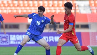 Đội trưởng U22 Việt Nam nhập viện sau trận thua Hàn Quốc