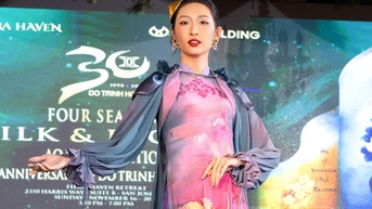 Khẳng định vẻ đẹp Việt trên sân khấu quốc tế qua chiếc áo dài