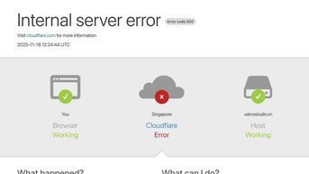 Cloudflare gặp sự cố nghiêm trọng, hàng loạt website không thể truy cập