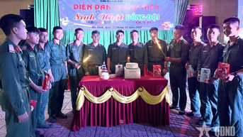 Trung đoàn 841 (Bộ CHQS tỉnh Hà Tĩnh): Ấm áp đêm “Sinh nhật đồng đội”