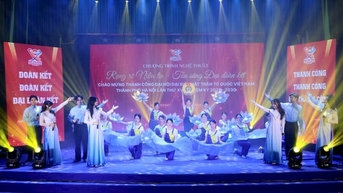 Đặc sắc chương trình nghệ thuật “Rạng rỡ niềm tin - Tỏa sáng đại đoàn kết”