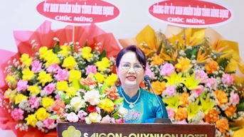 សមាជនៃសមាគមសហគ្រិនស្ត្រីខេត្ត Gia Lai៖ រួបរួមគ្នាដើម្បីភាពរឹងមាំ អមដំណើរឆ្ពោះទៅមុខបន្ថែមទៀត