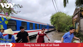 ផ្លូវដែក​បន្ត​ឈប់​ដំណើរការ​រថភ្លើង​ពី​ជើង​ទៅ​ត្បូង​ខ្លះ ដោយសារ​ឥទ្ធិពល​ទឹកជំនន់ និង​ភ្លៀង​ធ្លាក់​