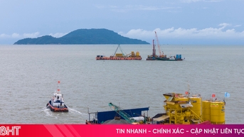 Cận cảnh công trường dự án cầu vượt biển dài nhất Việt Nam