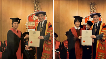 Hai bác sỹ Việt Nam nhận chứng chỉ của tổ chức ngoại khoa hàng đầu thế giới