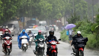 Miền Bắc rét đậm, Nam Trung bộ mưa rất to