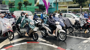 Mưa giảm, trời chuyển rét về đêm và sáng