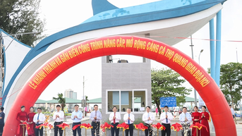 Khánh thành dự án nâng cấp cảng cá Thọ Quang, trung tâm nghề cá lớn nhất miền Trung