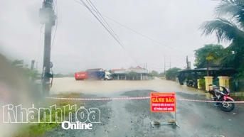 Xã Nam Ninh Hòa: Nhiều khu vực ngập sâu, khẩn trương di dời dân