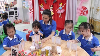 Đổi mới để trẻ chăm ngoan