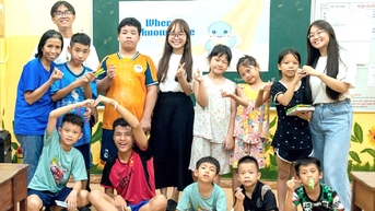 Lớp học tiếng Anh gieo mầm hy vọng