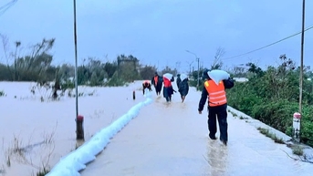 Lũ khẩn cấp trên các sông ở Khánh Hòa và Gia Lai