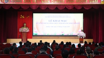 Khai mạc kỳ thi tuyển dụng công chức tỉnh Quảng Ninh năm 2025