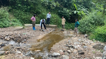 Nước sạch chậm đến với Làng Muông