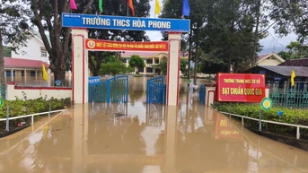 Ngành giáo dục chủ động ứng phó mưa lớn, lũ, ngập lụt, sạt lở đất