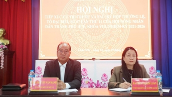 Tiếp xúc cử tri ở phường Hương Trà, xã Chân Mây - Lăng Cô