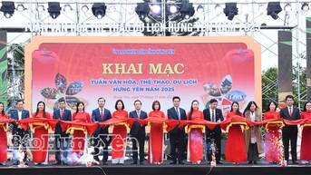 ពិធីបើកសប្តាហ៍វប្បធម៌ កីឡា និងទេសចរណ៍ Hung Yen ឆ្នាំ 2025