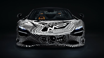 កំពូលរថយន្តម៉ាក McLaren 750S Spider តែមួយគត់ដែលត្រូវបានបំផុសគំនិតដោយ Las Vegas