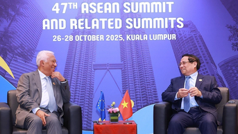 វៀតណាមនិងសហភាពអឺរ៉ុបពង្រឹងកិច្ចសហប្រតិបត្តិការ សំដៅលើកកំពស់ទំនាក់ទំនង