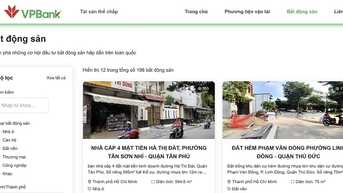 VPBank thanh lý tài sản đảm bảo, giá thấp hơn thị trường 10-20%