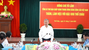 Tổng Bí thư: Xây dựng Thổ Châu trở thành đặc khu biển đảo xanh-mạnh-bền vững