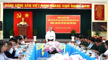 Tổng Bí thư Tô Lâm thăm, làm việc tại đặc khu Thổ Châu, tỉnh An Giang