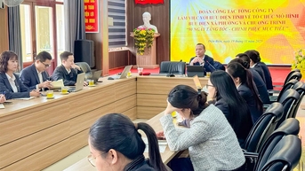 Tổng công ty làm việc với Bưu điện tỉnh Điện Biên về mô hình Bưu điện xã và chương trình “90 ngày tăng tốc – Chinh phục mục tiêu”