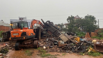 Xã Pơng Drang bảo vệ thi công Dự án công viên cây xanh