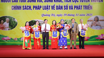 Tỏa sáng vai trò người cao tuổi trong công tác dân số