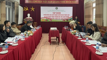 Tập huấn phổ biến các quy định kiểm dịch thực vật và an toàn thực phẩm - Báo Cao Bằng điện tử