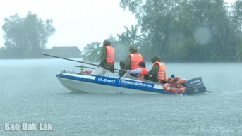 Xã Hòa Mỹ kịp thời sơ tán gần 1.000 hộ ở vùng trũng thấp đến nơi an toàn