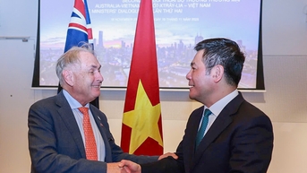 Tuyên bố chung đối thoại Bộ trưởng Thương mại giữa Bộ trưởng Bộ Công Thương Việt Nam và Bộ trưởng Thương mại và Du lịch Australia