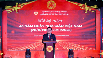 Nền tảng giáo dục vững mạnh tạo nên tương lai bền vững