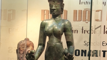 Lần đầu trưng bày bảo vật quốc gia tượng Bồ tát Tara hoàn chỉnh