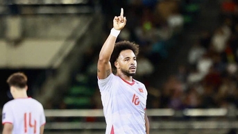 Xuân Son, Tuấn Hải lập công giúp tuyển Việt Nam giành 3 điểm trên đất Lào