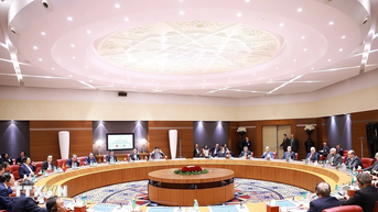 Toàn cảnh buổi hội đàm giữa Thủ tướng Phạm Minh Chính và Thủ tướng Algeria