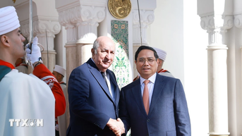 Thủ tướng Chính phủ Phạm Minh Chính hội kiến Tổng thống Algeria
