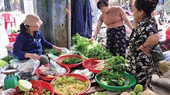 Rau, củ, quả tăng giá