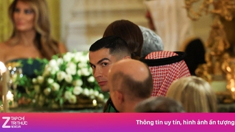 Biểu cảm gây chú ý của Ronaldo tại Nhà Trắng