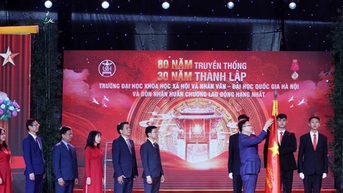 Đại học Khoa học XH&NV Hà Nội: 80 năm bền bỉ xây dựng nguồn nhân lực chất lượng cao cho đất nước